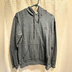 DC women’s hoodie in the color blue. Size medium.